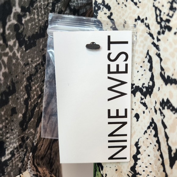 Nine West Heritage Stripe Collection Extra Small Button-Up Dress NWT - Picture 13 of 15